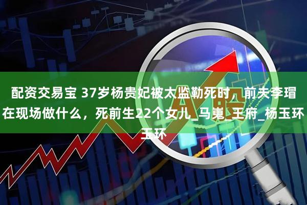 配资交易宝 37岁杨贵妃被太监勒死时，前夫李瑁在现场做什么，死前生22个女儿_马嵬_王府_杨玉环