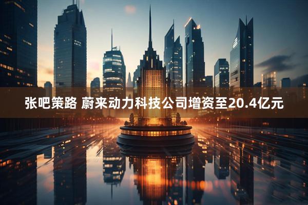 张吧策路 蔚来动力科技公司增资至20.4亿元